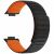 Ремінець Deexe Magnetic Band для Huawei Watch Fit 3 - Black / Orange: фото 1 з 3