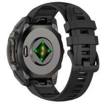 Ремінець Deexe Modern Strap для годинників Garmin з шириною кріплення QuickFit 20mm - Black: фото 1 з 7