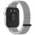 Ремешок Deexe Nylon Loop для Huawei Watch Fit 3 - Silver: фото 1 из 7