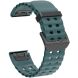 Ремешок Deexe Ocean Strap для часов Garmin c креплением QuickFit 22mm - Dark Green (271415DG). Фото 1 из 6