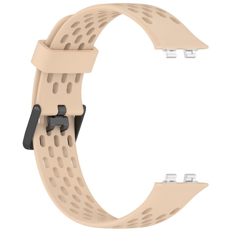 Ремешок Deexe Ocean Strap для Huawei Band 11 Pro / Band 11 - Light Pink: фото 3 из 9