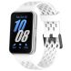 Ремешок Deexe Ocean Strap для Samsung Galaxy Fit 3 - White (349031W). Фото 4 из 7