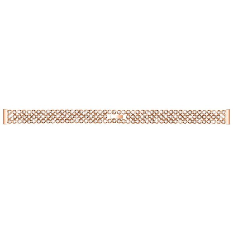 Ремешок Deexe Rhinestone для Xiaomi Mi Smart Band 8 / 9 - Rose Gold: фото 2 из 6