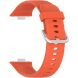 Ремешок Deexe Silicone Band для Huawei Watch Fit 3 / Fit 4 / Fit 4 Pro - Orange (357126O). Фото 3 из 10
