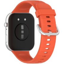 Ремешок Deexe Silicone Band для Huawei Watch Fit 3 / Fit 4 / Fit 4 Pro - Orange: фото 1 из 10