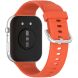 Ремешок Deexe Silicone Band для Huawei Watch Fit 3 / Fit 4 / Fit 4 Pro - Orange (357126O). Фото 1 из 10