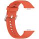 Ремешок Deexe Silicone Band для Huawei Watch Fit 3 / Fit 4 / Fit 4 Pro - Orange (357126O). Фото 4 из 10