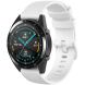 Ремешок Deexe Silicone Watchband для Huawei Watch GT 3 (46mm) - White (291709W). Фото 2 из 8