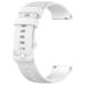 Ремешок Deexe Silicone Watchband для Huawei Watch GT 3 (46mm) - White (291709W). Фото 3 из 8