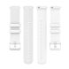 Ремешок Deexe Silicone Watchband для Huawei Watch GT 3 (46mm) - White (291709W). Фото 5 из 8