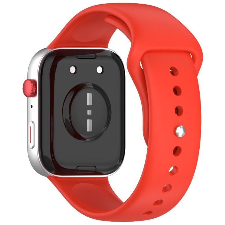 Ремешок Deexe Soft Touch для Huawei Watch Fit 3 - Red: фото 1 из 7