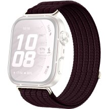 Ремешок Deexe Soft Weave для Huawei Watch Fit 4 Pro / Fit 4 / Fit 3 - Smoky Purple: фото 1 из 5