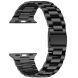 Ремінець Deexe Stainless Steel для Apple Watch 46 / 45 / 44 / SE 44 / 42 (Series 1-3) / Ultra / Ultra 2 / Ultra 3 - Black (251864B). Фото 3 з 8