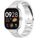 Ремінець Deexe Stainless Steel для Xiaomi Redmi Watch 4 / Mi Smart Band 8 Pro / Band 9 Pro - Silver (346415S). Фото 4 з 8