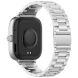 Ремінець Deexe Stainless Steel для Xiaomi Redmi Watch 4 / Mi Smart Band 8 Pro / Band 9 Pro - Silver (346415S). Фото 1 з 8