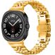 Ремінець Deexe Stainless Steel QuickFit для Samsung Galaxy Watch 8 (40/44mm) / 8 Classic - Gold (384005F). Фото 3 з 7