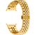 Ремешок Deexe Stainless Steel QuickFit для Samsung Galaxy Watch 8 (40/44mm) / 8 Classic (43/47mm) / Ultra 2 - Gold: фото 1 из 7
