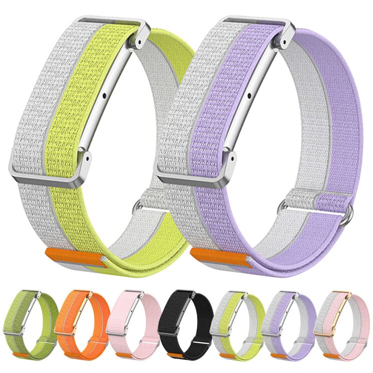 Ремешок для часов Reframe Breathable Loop для Google Fitbit Air - Yellow: фото 6 из 6