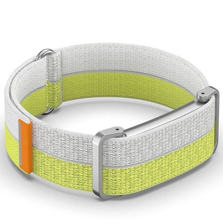 Ремешок для часов Reframe Breathable Loop для Google Fitbit Air - Yellow: фото 5 из 6