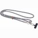 Ремінець для смартфона Deexe Crossbody Strap - Black / White (983028BW). Фото 2 з 5