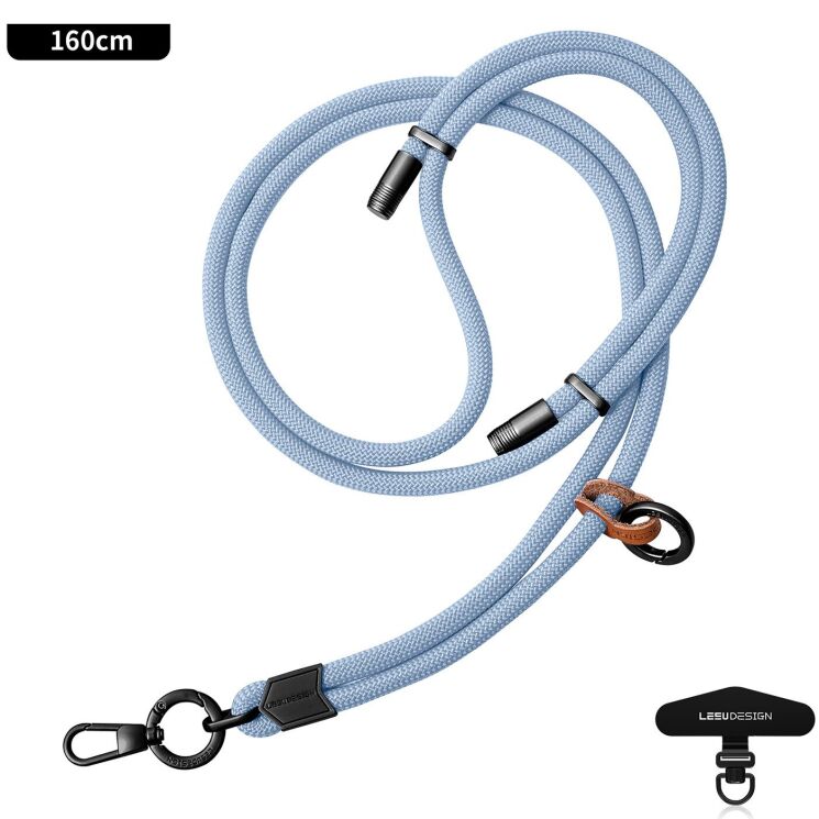 Ремешок для смартфона Leeu Design CLIMB Peak Series - Misty Blue: фото 1 из 4