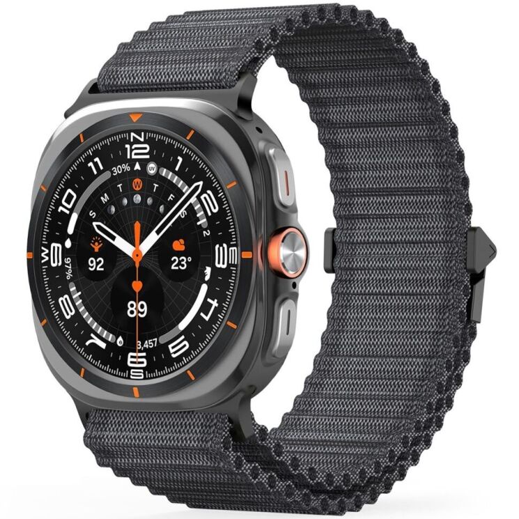 Ремешок DUX DUCIS YC Series для Samsung Galaxy Watch Ultra (47mm) - Dark Grey: фото 3 из 9