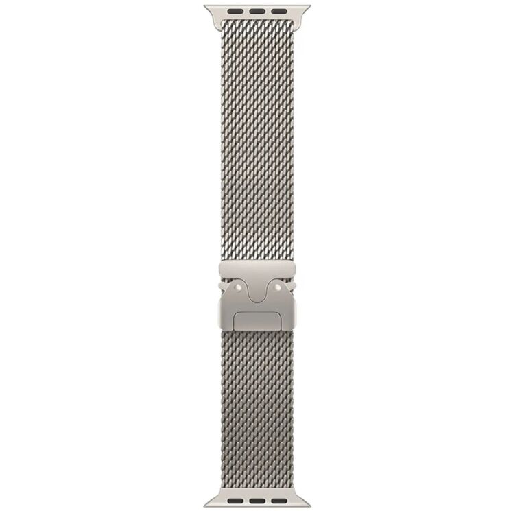 Ремінець Hoco WA33 для Apple Watch 42 (Series 10) / 41 / 40 / SE 40 / 38 - Silver: фото 2 з 3