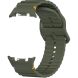 Ремінець KALEBOL Silicone Strap для Samsung Galaxy Watch 8 (40/44mm) / 8 Classic - Army Green (384114AG). Фото 2 з 7
