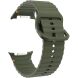 Ремінець KALEBOL Silicone Strap для Samsung Galaxy Watch 8 (40/44mm) / 8 Classic - Army Green (384114AG). Фото 1 з 7