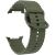 Ремінець KALEBOL Silicone Strap для Samsung Galaxy Watch 8 (40/44mm) / 8 Classic - Army Green: фото 1 з 7