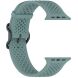 Ремінець Reframe Holes Fit для Apple Watch 49 / 46 / 45 / 44 / SE 44 / 42 (Series 1-3) / Ultra / Ultra 2 - Olive Green (371829G). Фото 3 з 7
