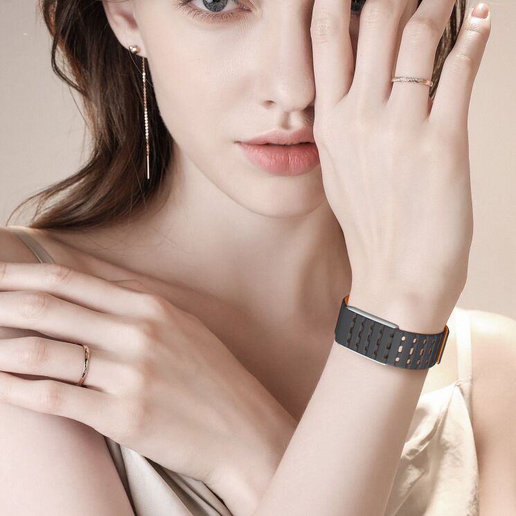 Ремінець Reframe Sport Band для WHOOP 5.0 - Black / Orange: фото 5 з 7