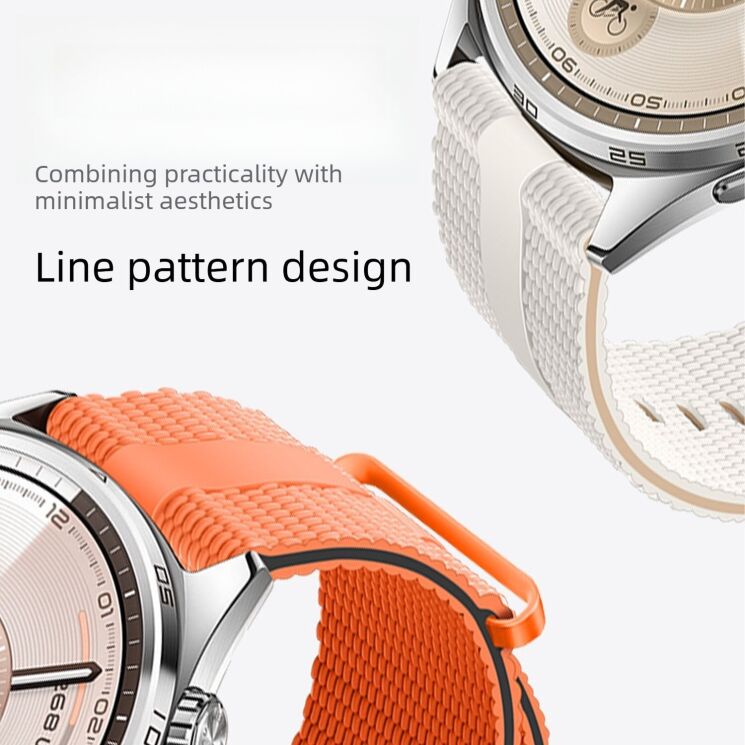 Ремешок Reframe Sport Linear для часов с шириной крепления 22мм - Grey / Green (895566HG) Ремешок Reframe Sport Linear для часов с шириной крепления 22мм - Grey / Green: фото 4 из 9