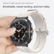 Ремешок Reframe Sport Linear для Samsung Galaxy Watch Ultra (47mm) / Ultra (2025) - White / Orange (358074WO). Фото 3 из 5
