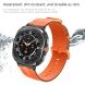 Ремешок Reframe Sport Linear для Samsung Galaxy Watch Ultra (47mm) / Ultra (2025) - White / Orange (358074WO). Фото 5 из 5