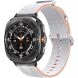 Ремешок Reframe Sport Linear для Samsung Galaxy Watch Ultra (47mm) / Ultra (2025) - White / Orange (358074WO). Фото 2 из 5