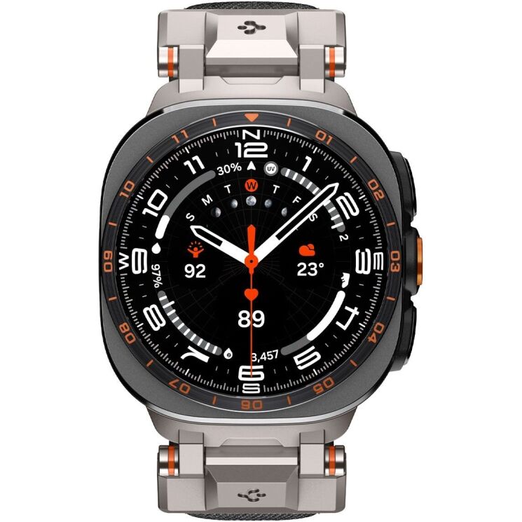 Ремешок Spigen DuraPro Armor для Samsung Galaxy Watch Ultra 2 / Ultra / Ultra (2025) AMP11615 - Black (427010B) Ремешок Spigen DuraPro Armor для Samsung Galaxy Watch Ultra 2 / Ultra / Ultra (2025) AMP11615 - Black: фото 3 из 11