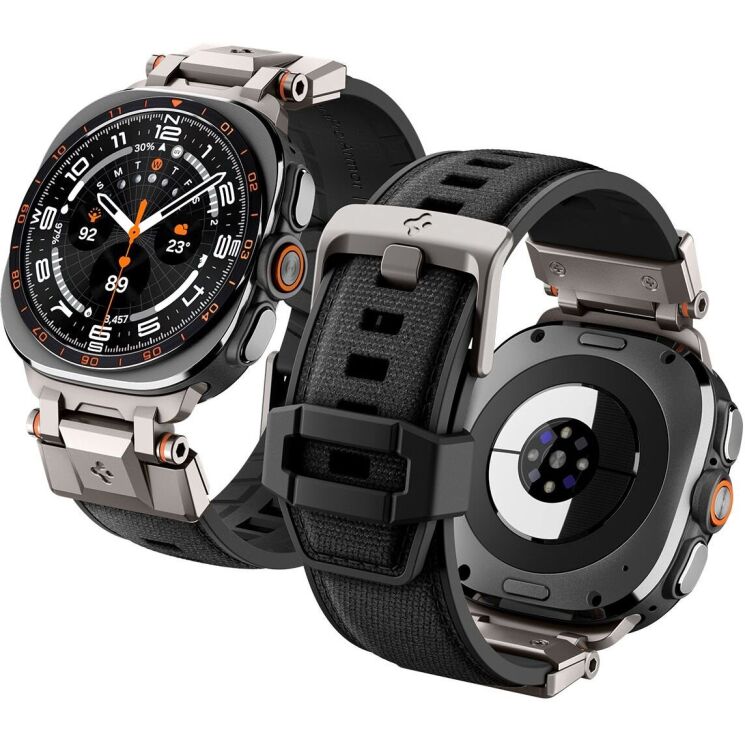 Ремешок Spigen DuraPro Armor для Samsung Galaxy Watch Ultra 2 / Ultra / Ultra (2025) AMP11615 - Black (427010B) Ремешок Spigen DuraPro Armor для Samsung Galaxy Watch Ultra 2 / Ultra / Ultra (2025) AMP11615 - Black: фото 2 из 11