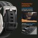 Ремешок Spigen (SGP) DuraPro Armor PU для Apple Watch 46 / 45 / 44 / SE 44 / 42 (Series 1-3) / Ultra / Ultra 2 - Black (345119B). Фото 14 из 17