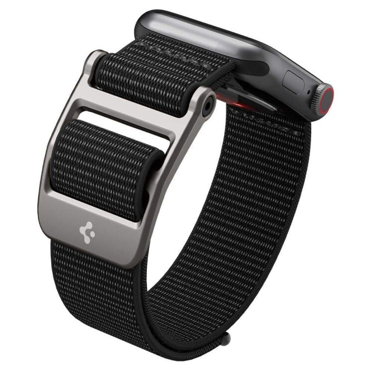 Ремешок Spigen (SGP) DuraPro Flex для Apple Watch 46 / 45 / 44 / SE 44 / 42 (Series 1-3) / Ultra / Ultra 2 - Black: фото 5 из 18