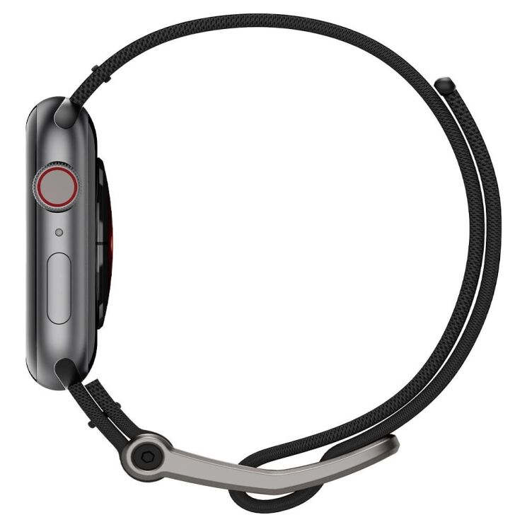 Ремешок Spigen (SGP) DuraPro Flex для Apple Watch 46 / 45 / 44 / SE 44 / 42 (Series 1-3) / Ultra / Ultra 2 - Black: фото 7 из 18