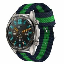 Ремешок UniCase Nylon для Huawei Watch GT 2e - Dark Blue/Green: фото 1 из 5