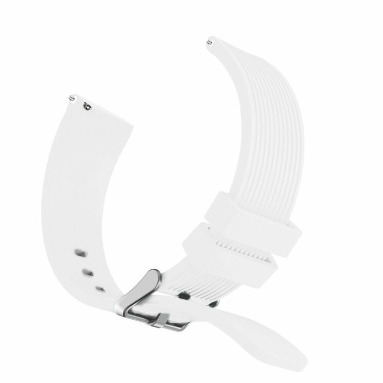 Ремінець UniCase Original Style для Samsung Watch Active / Active 2 40mm / Active 2 44mm - White: фото 5 з 5
