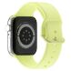 Ремешок UniCase Silicone Band для Apple Watch 46 / 45 / 44 / SE 44 / 42 (Series 1-3) / Ultra / Ultra 2 - Yellow (251874Y). Фото 1 из 7