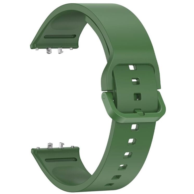 Ремінець UniCase Silicone Strap для Samsung Galaxy Fit 3 - Green: фото 2 з 3