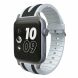 Ремінець UniCase Soft Strap для Apple Watch 46 / 45 / 44 / SE 44 / 42 (Series 1-3) / Ultra / Ultra 2 / Ultra 3 - Grey / Black (251301C). Фото 1 з 5