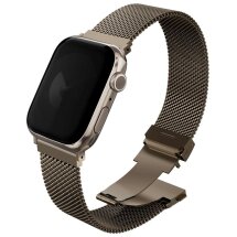 Ремінець UNIQ Dante Pro для Apple Watch 42 (Series 10) / 41 / 40 / SE 40 - Gold: фото 1 з 3