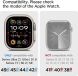 Ремешок Spigen (SGP) Rugged Ultra Band для Apple Watch 46 / 45 / 44 / SE 44 / 42 (Series 1-3) / Ultra / Ultra 2 - Matte Black (345113B). Фото 10 из 15