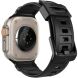 Ремешок Spigen (SGP) Rugged Ultra Band для Apple Watch 46 / 45 / 44 / SE 44 / 42 (Series 1-3) / Ultra / Ultra 2 - Matte Black (345113B). Фото 6 из 15