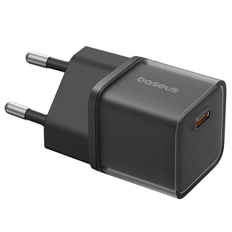 Сетевое зарядное устройство Baseus GaN5S 1C 20W (P10162503) - Black: фото 2 из 13